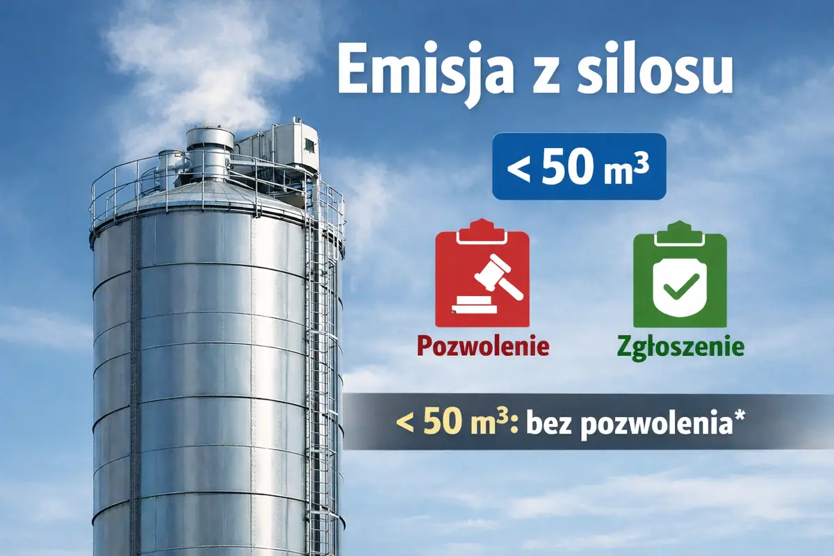 emisja z silosu