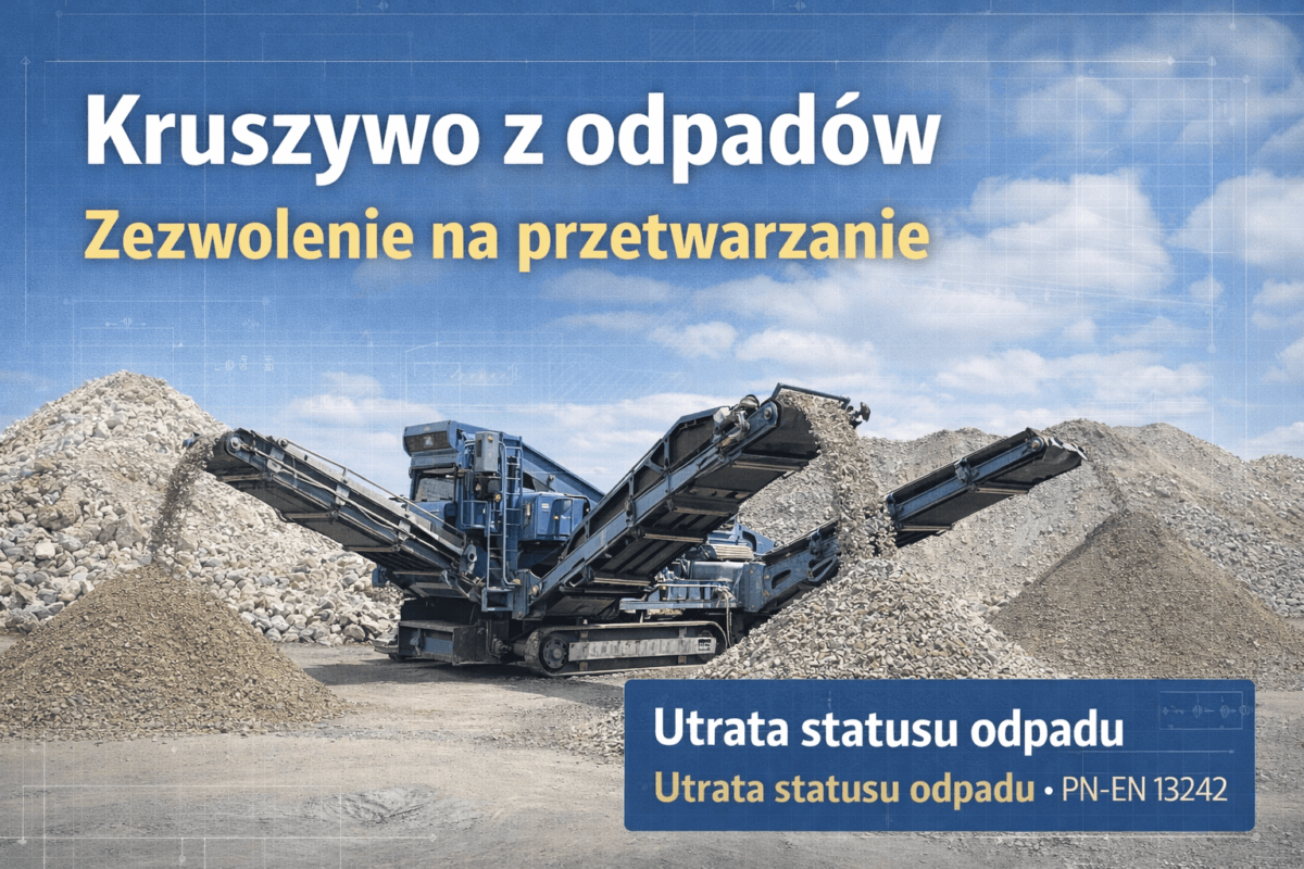 Kruszywo; odpady; przetwarzanie odpadów